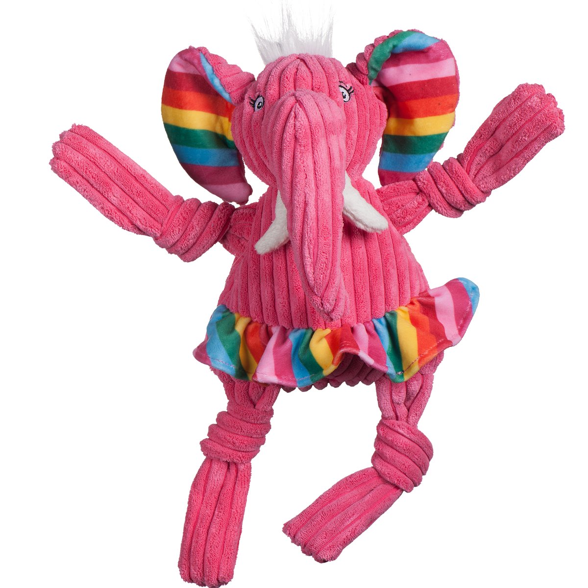 Pink elephant shop dog toy