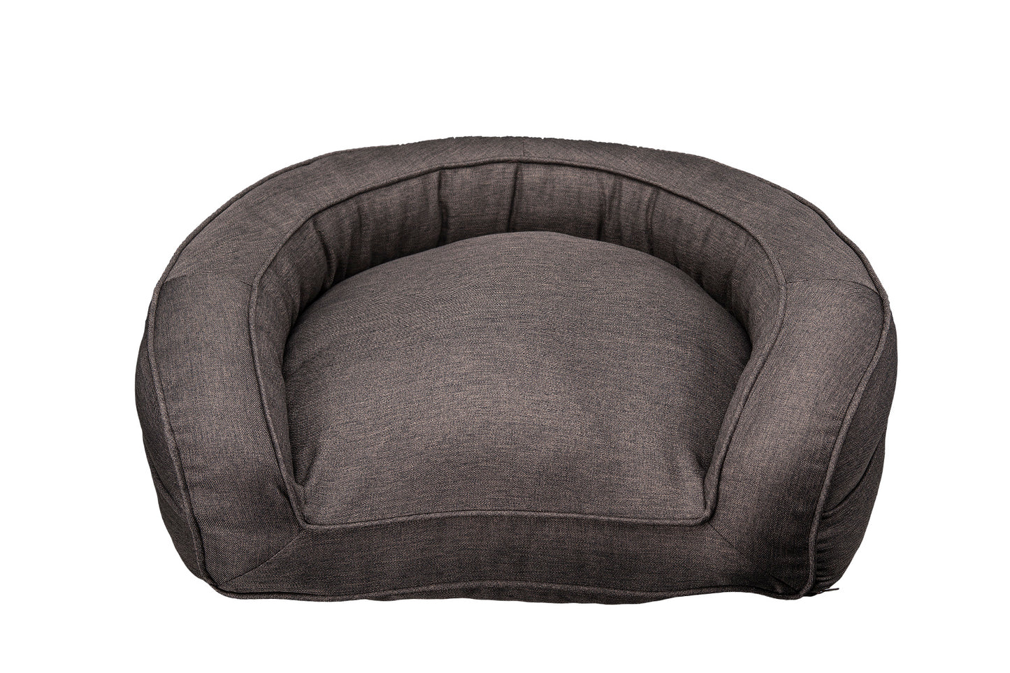 Faux Linen Horseshoe Couch